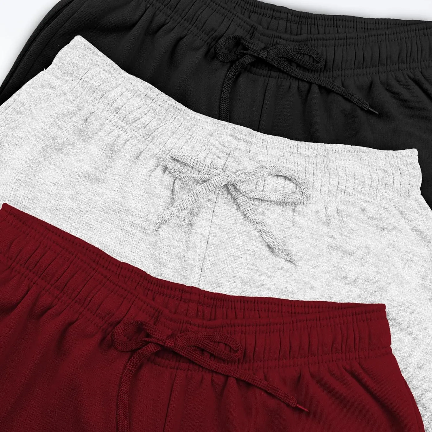 3 Pack Womens Sweatpants Comfortable Fleece Ladies Joggers