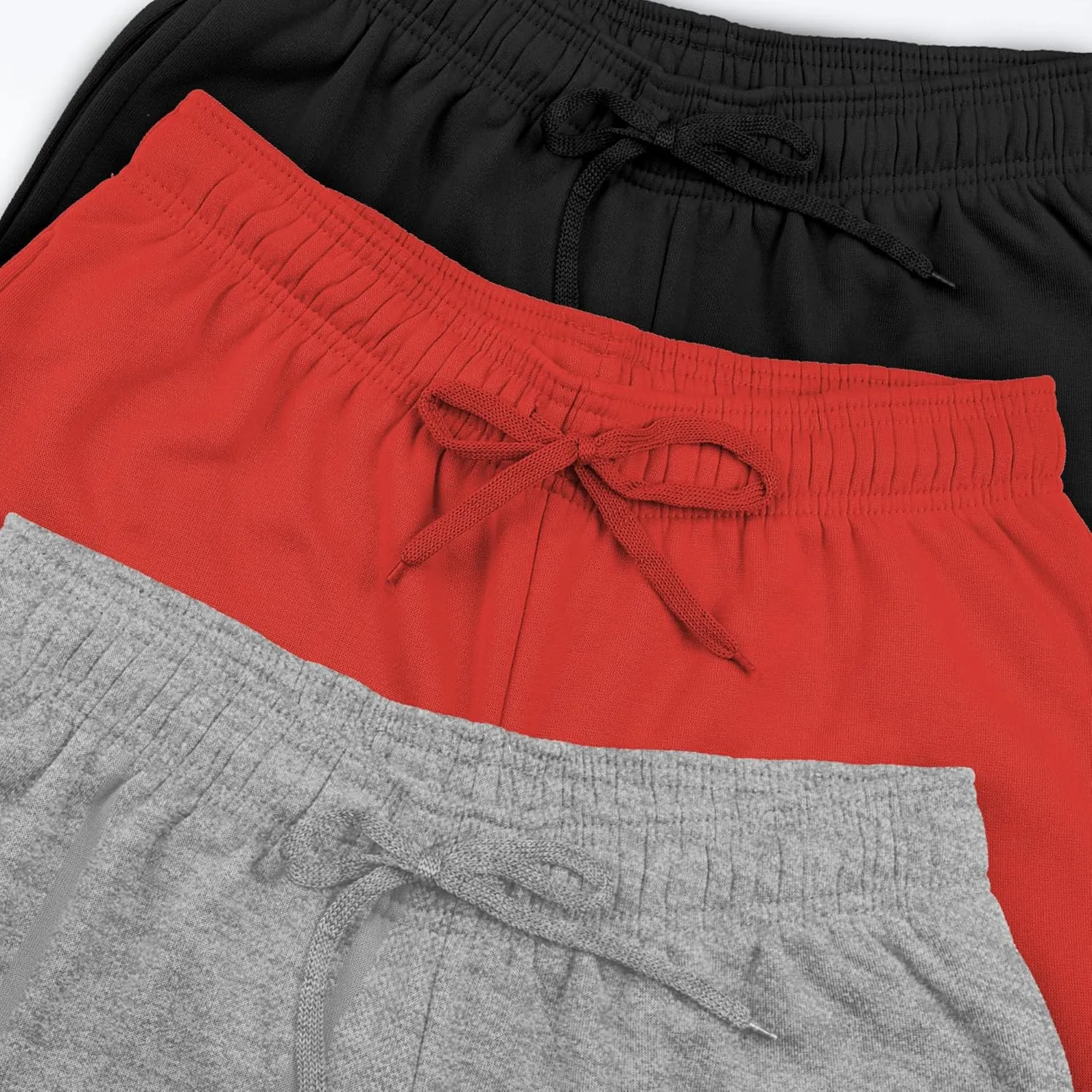 3 Pack Womens Sweatpants Comfortable Fleece Ladies Joggers