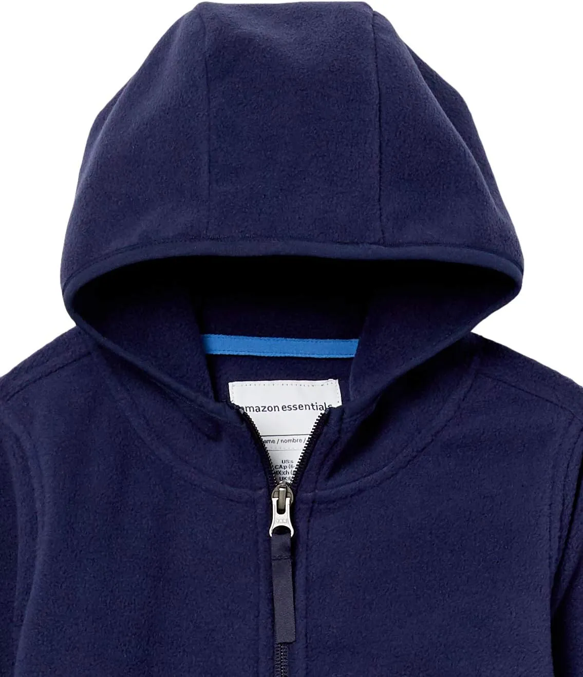 Amazon Essentials Boys and Toddlers' Polar Fleece Full-Zip Hooded Jacket