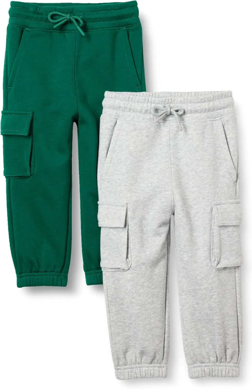 Amazon Essentials Unisex Kids and Toddlers' Cargo Jogger, Multipacks