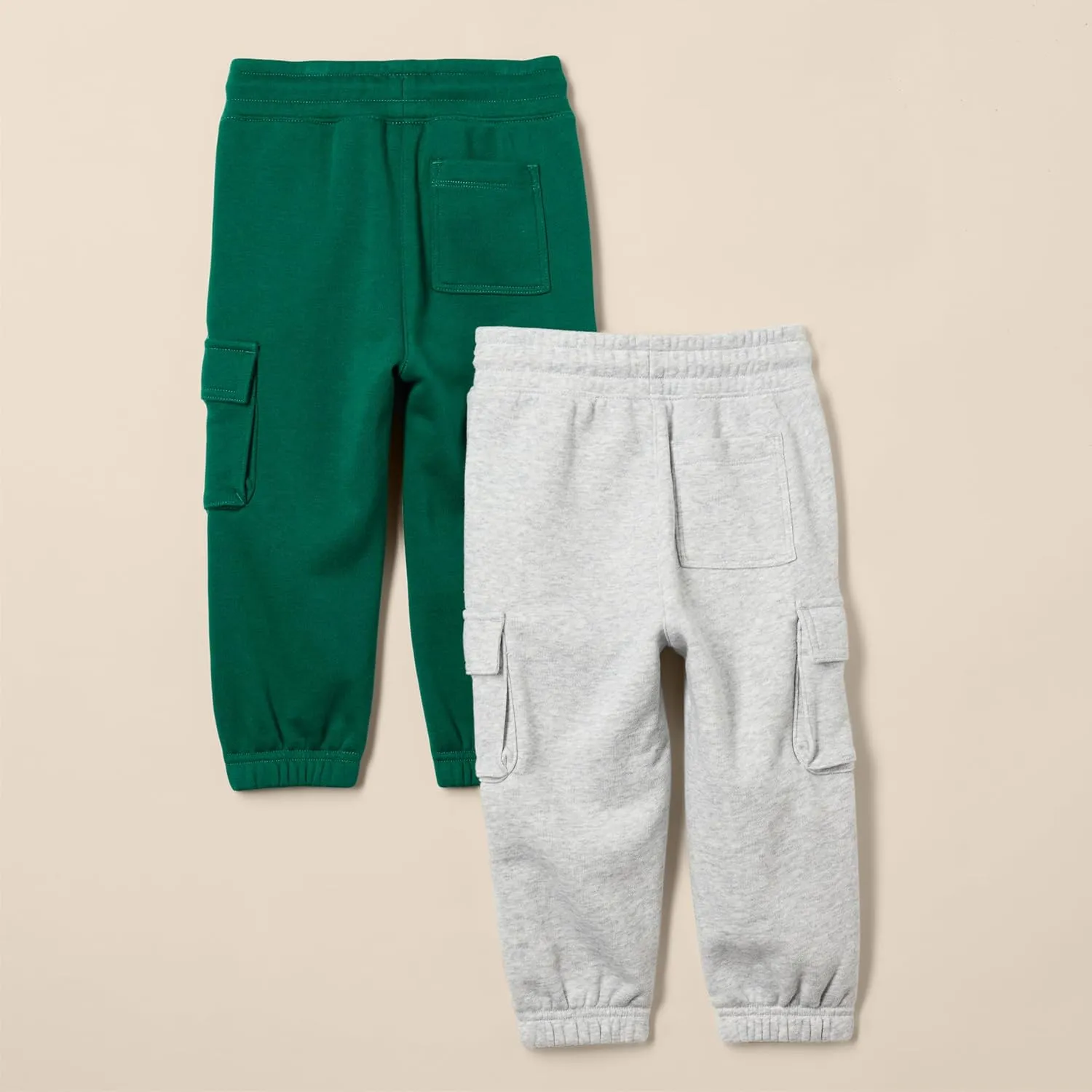 Amazon Essentials Unisex Kids and Toddlers' Cargo Jogger, Multipacks