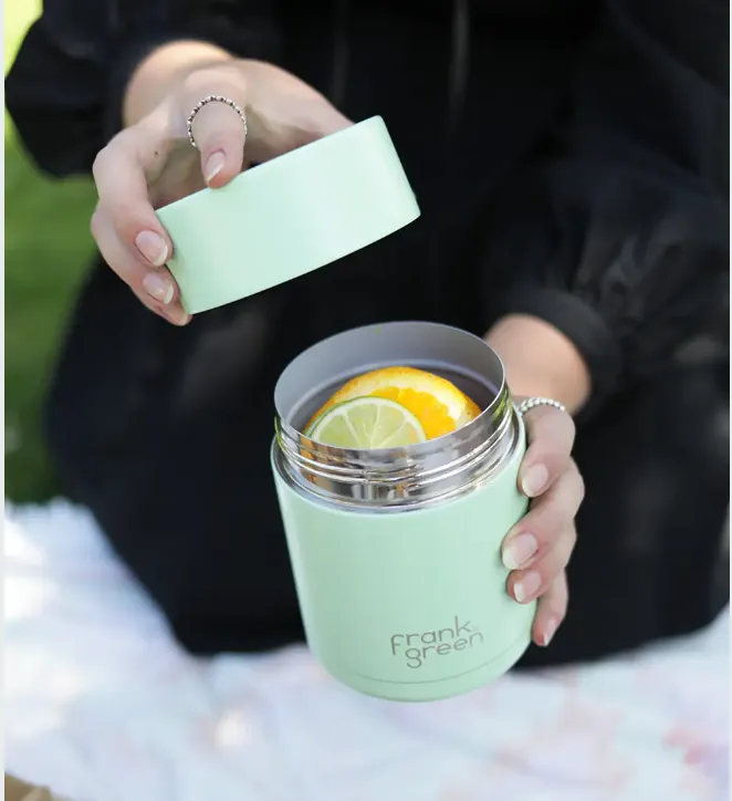 Frank Green Insulated Food Container 475ml - Mint Gelato