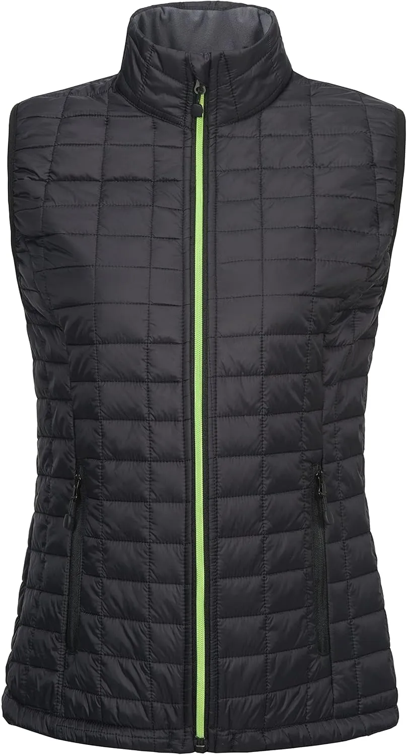 Little Donkey Andy Women's Puffer Vest, Lightweight Warm Sleeveless Jacket for Hiking Travel Golf