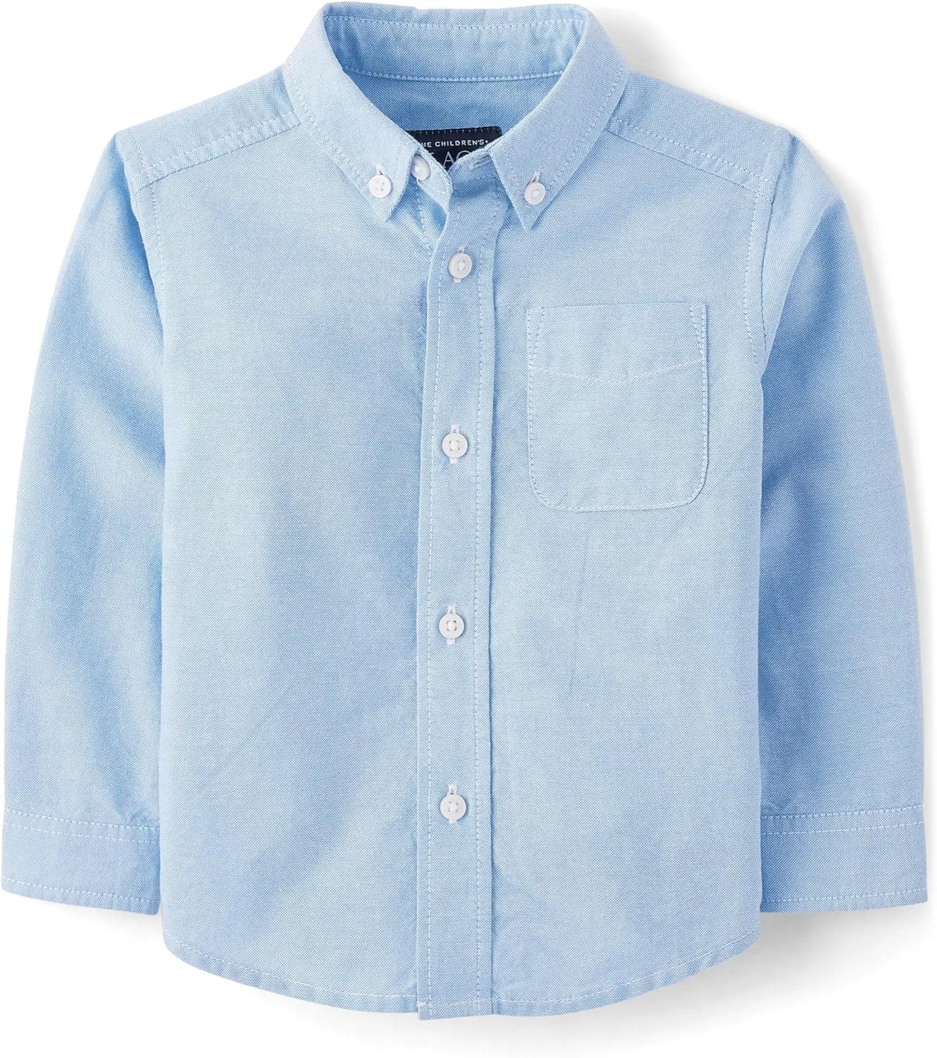 The Children's Place Baby Boys Long Sleeve Oxford Button Down Shirt