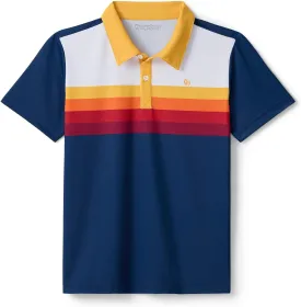 Tipsy Elves Kids and Toddlers Golf Shirts - Athletic Comfort Fit with Quick Dry Material